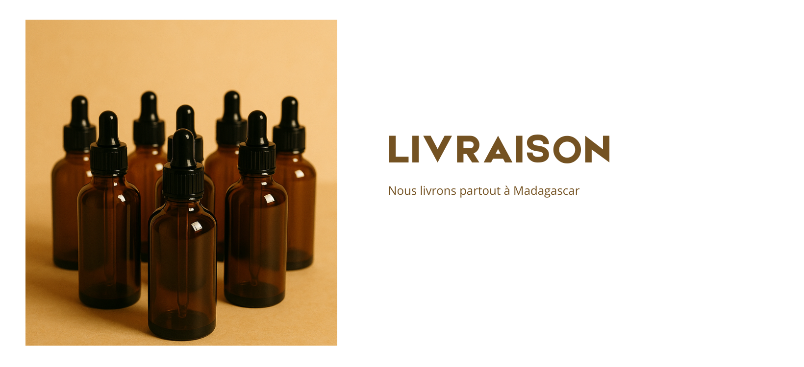 Bocal en verre à Madagascar